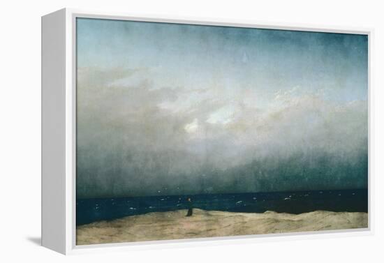 Monk by Sea, 1809-Caspar David Friedrich-Framed Stretched Canvas