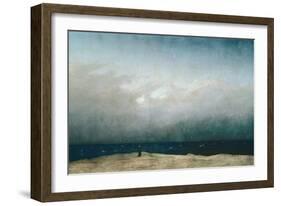 Monk by Sea, 1809-Caspar David Friedrich-Framed Premium Giclee Print