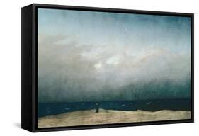 Monk by Sea, 1809-Caspar David Friedrich-Framed Stretched Canvas