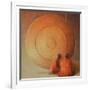 Monk, Gong and Pupil-Lincoln Seligman-Framed Giclee Print