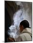 Monk Holding an Incense Bowl During an Ecumenical Celebration, Paris, France, Europe-Godong-Mounted Photographic Print