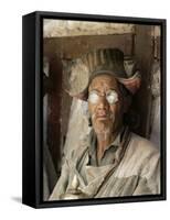 Monk, Ladakh, India-Sybil Sassoon-Framed Stretched Canvas