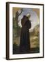 Monk Praying at a Grave, 1867-null-Framed Giclee Print