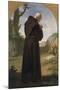 Monk Praying at a Grave, 1867-null-Mounted Giclee Print