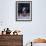 Monk Praying Near Buddha Statue, Thailand-Merrill Images-Framed Photographic Print displayed on a wall