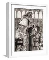 Monk's School-Richard Hook-Framed Giclee Print