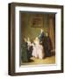 Monk's Visit-Pietro Longhi-Framed Giclee Print