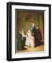 Monk's Visit-Pietro Longhi-Framed Giclee Print