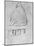 Monk Seated on a Bench, Seen from Behind-Antonio Pisani Pisanello-Mounted Giclee Print