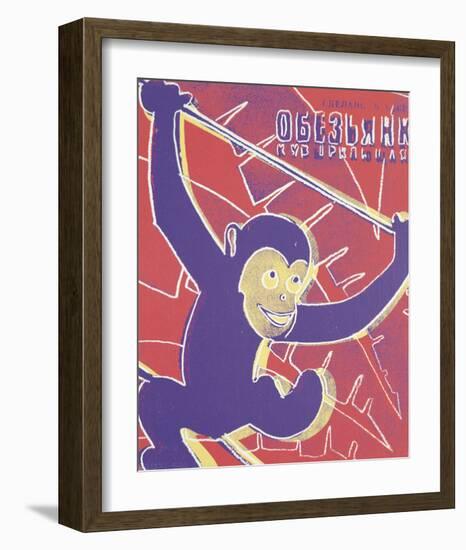 Monkey, 1983-Andy Warhol-Framed Art Print