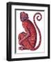 Monkey, 1996-Jane Tattersfield-Framed Giclee Print