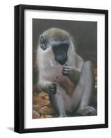 Monkey 2-Michael Jackson-Framed Giclee Print