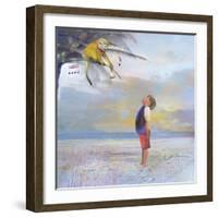 Monkey and Me-Nancy Tillman-Framed Art Print