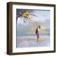 Monkey and Me-Nancy Tillman-Framed Art Print