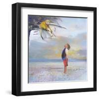 Monkey and Me-Nancy Tillman-Framed Art Print