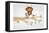 Monkey Around-Sheldon Lewis-Framed Stretched Canvas
