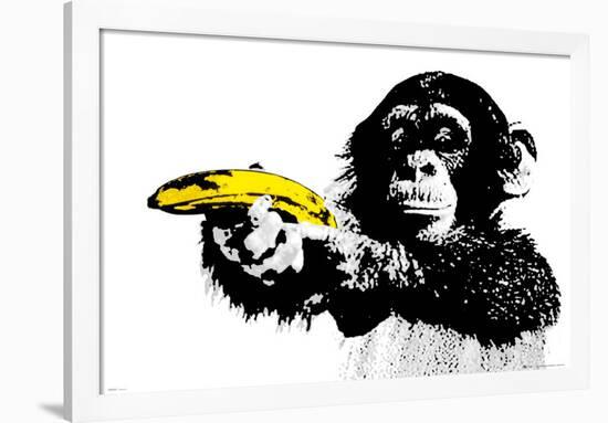 MONKEY - Banana-null-Framed Poster