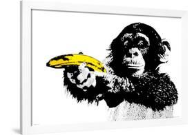 MONKEY - Banana-null-Framed Poster