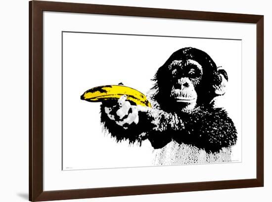 MONKEY - Banana-null-Framed Poster