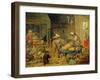 Monkey Banquet, 1810-David Teniers the Younger-Framed Giclee Print