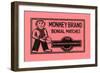 Monkey Brand-null-Framed Art Print