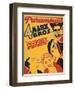 Monkey Business, 1931, Directed by Norman Z. Mcleod-null-Framed Premium Giclee Print