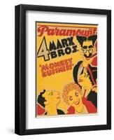 Monkey Business, 1931, Directed by Norman Z. Mcleod-null-Framed Premium Giclee Print