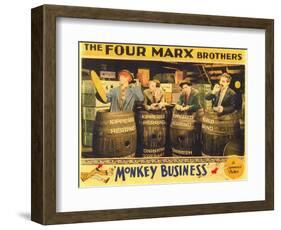 Monkey Business, 1931-null-Framed Art Print