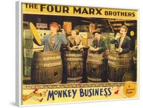 Monkey Business, 1931-null-Framed Art Print