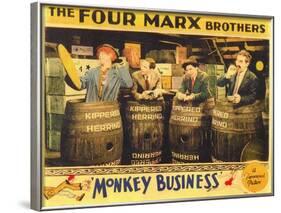 Monkey Business, 1931-null-Framed Art Print