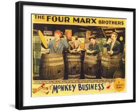 Monkey Business, 1931-null-Framed Art Print