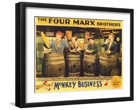 Monkey Business, 1931-null-Framed Art Print