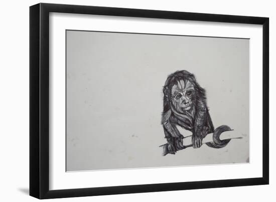 Monkey Business, 2016-Lou Gibbs-Framed Giclee Print