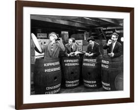 Monkey Business, Harpo Marx, Zeppo Marx, Chico Marx, Groucho Marx, 1931-null-Framed Photo