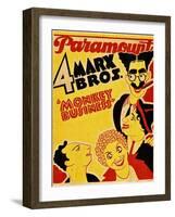 Monkey Business, the Marx Brothers, 1931-null-Framed Art Print