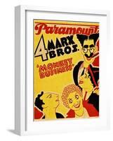 Monkey Business, the Marx Brothers, 1931-null-Framed Art Print