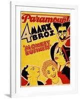 Monkey Business, the Marx Brothers, 1931-null-Framed Art Print