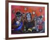 Monkey Business-Sue Clyne-Framed Giclee Print