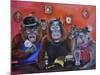 Monkey Business-Sue Clyne-Mounted Giclee Print