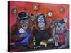 Monkey Business-Sue Clyne-Stretched Canvas