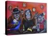 Monkey Business-Sue Clyne-Stretched Canvas