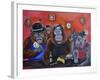 Monkey Business-Sue Clyne-Framed Giclee Print