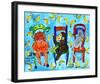 Monkey Chair-Deborah Cavenaugh-Framed Art Print