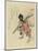 Monkey Costumed for a New Year's Dance, Early 19th Century-Ryuryukyo Shinsai-Mounted Giclee Print