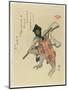 Monkey Costumed for a New Year's Dance, Early 19th Century-Ryuryukyo Shinsai-Mounted Giclee Print