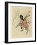 Monkey Costumed for a New Year's Dance, Early 19th Century-Ryuryukyo Shinsai-Framed Giclee Print