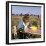 Monkey Eating Lunch-null-Framed Photographic Print