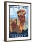 Monkey Face - Smith Rock State Park, Oregon-Lantern Press-Framed Art Print