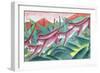 Monkey Frieze, 1911-Franz Marc-Framed Giclee Print