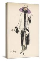 Monkey Fur Coat 1922-null-Stretched Canvas